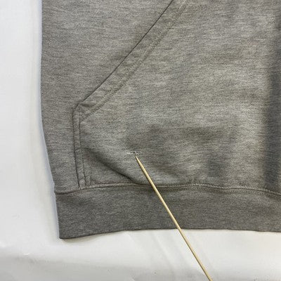 Vintage Nike Sweatshirt Hoodie Size Large Gray