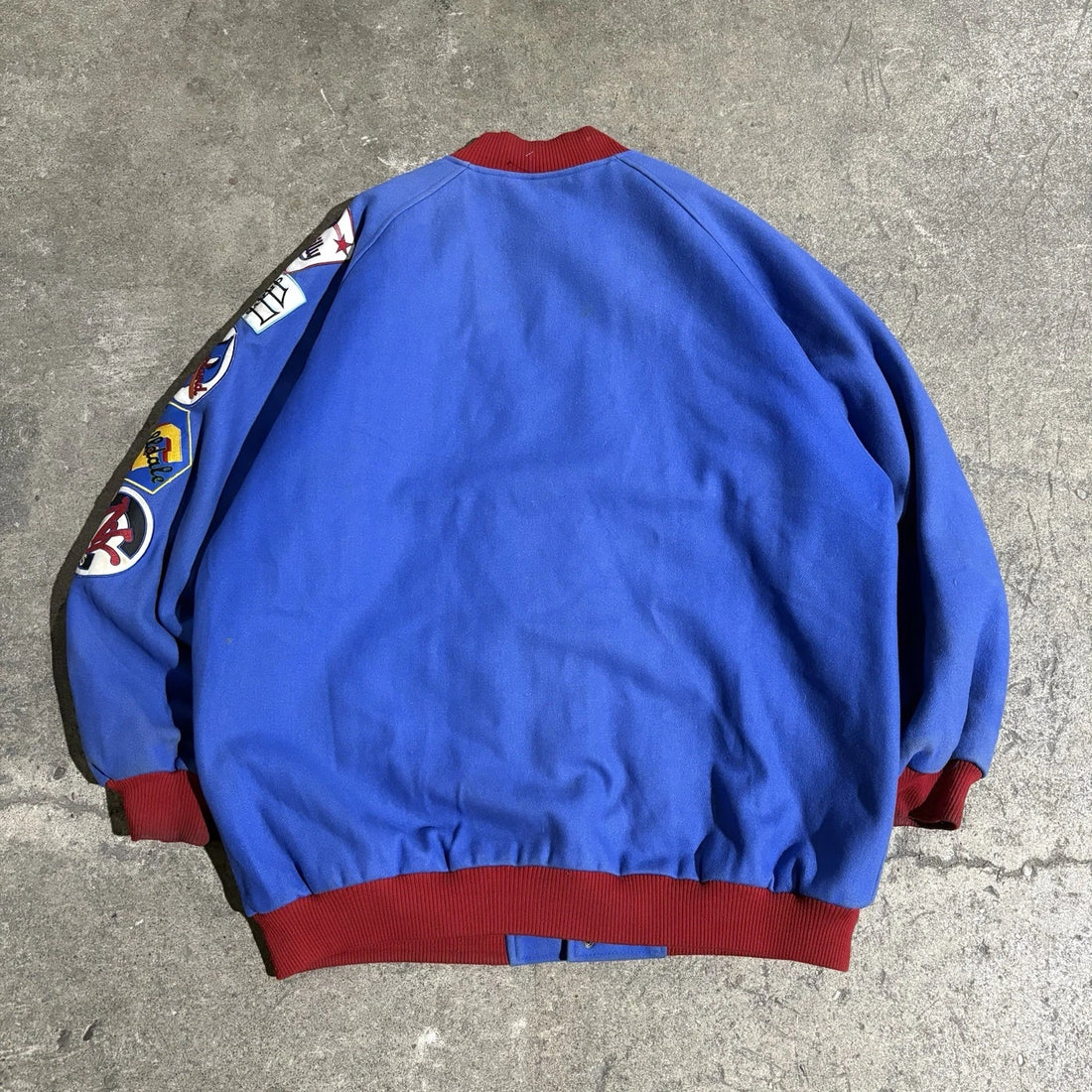 Negro Leagues Baseball Wool Varsity Jacket Size 3XL Patches NLBM