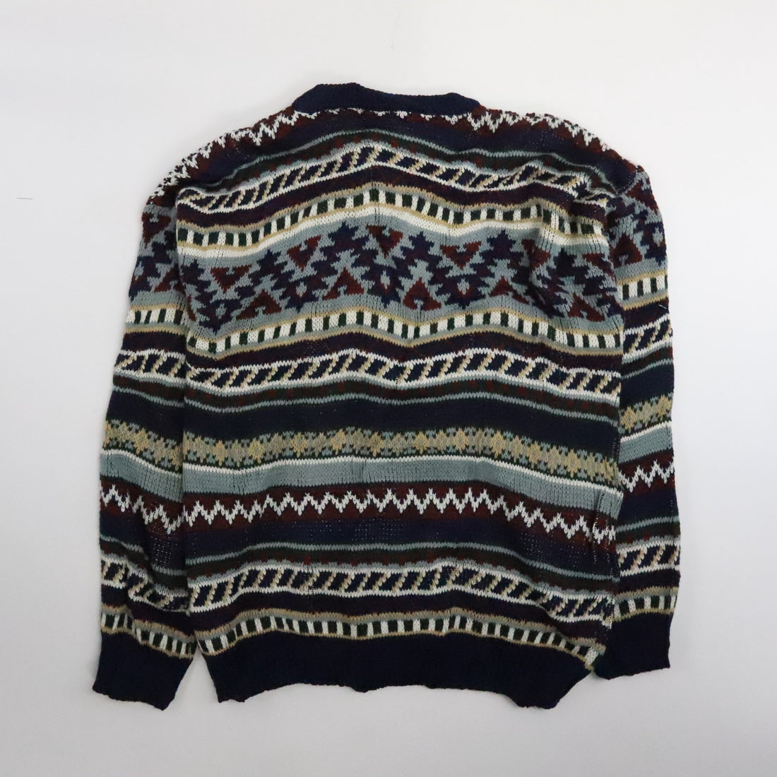 Western Aztec Crewneck Sweater Size XL All Over Print