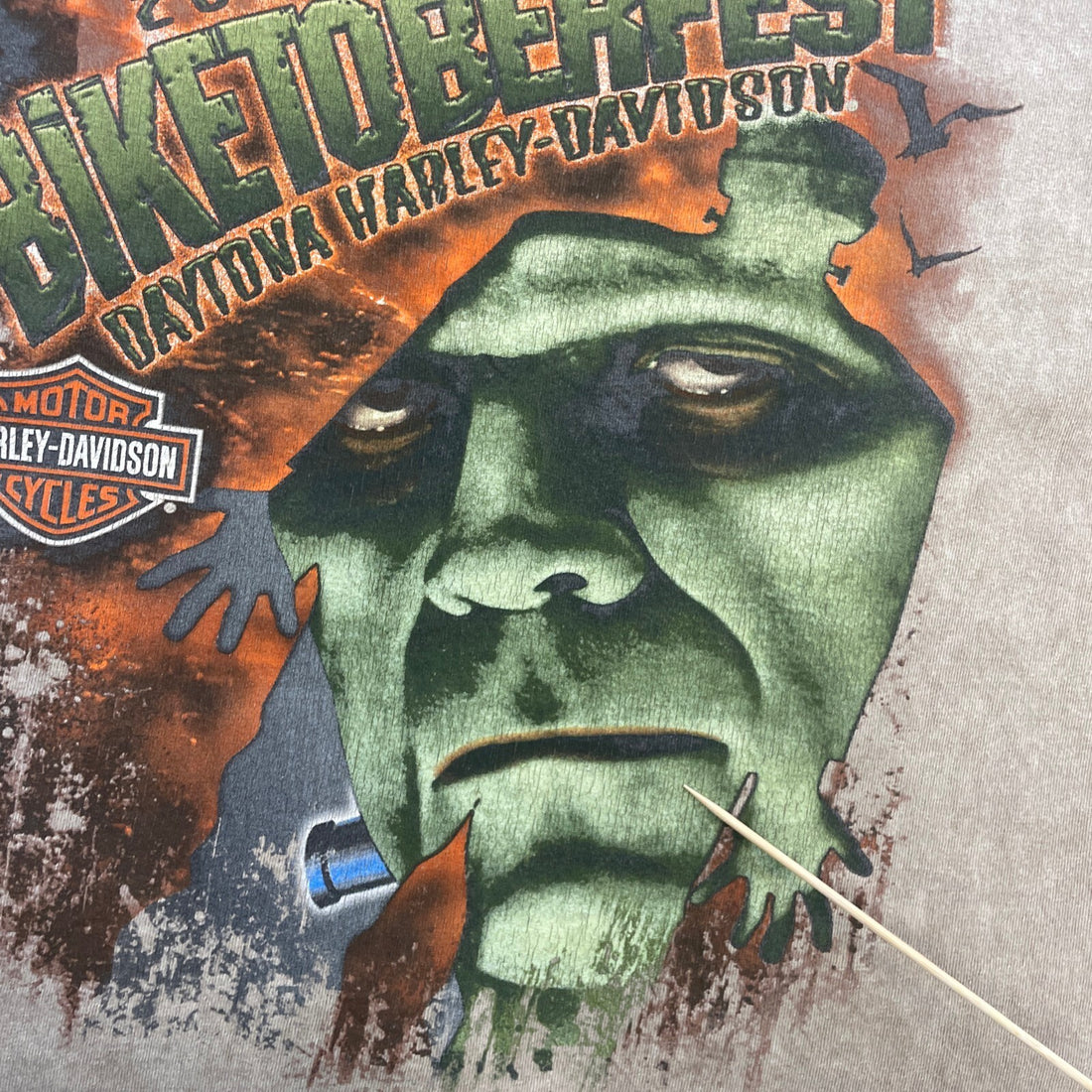Harley Davidson Motorcycles Frankenstein Biketoberfest T-Shirt Size XL