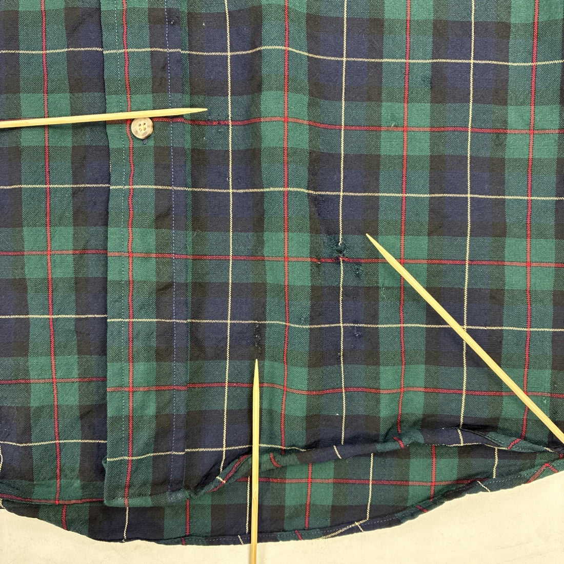 Vintage Sir Pendleton Wool Lodge Button Up Shirt Size XL Plaid