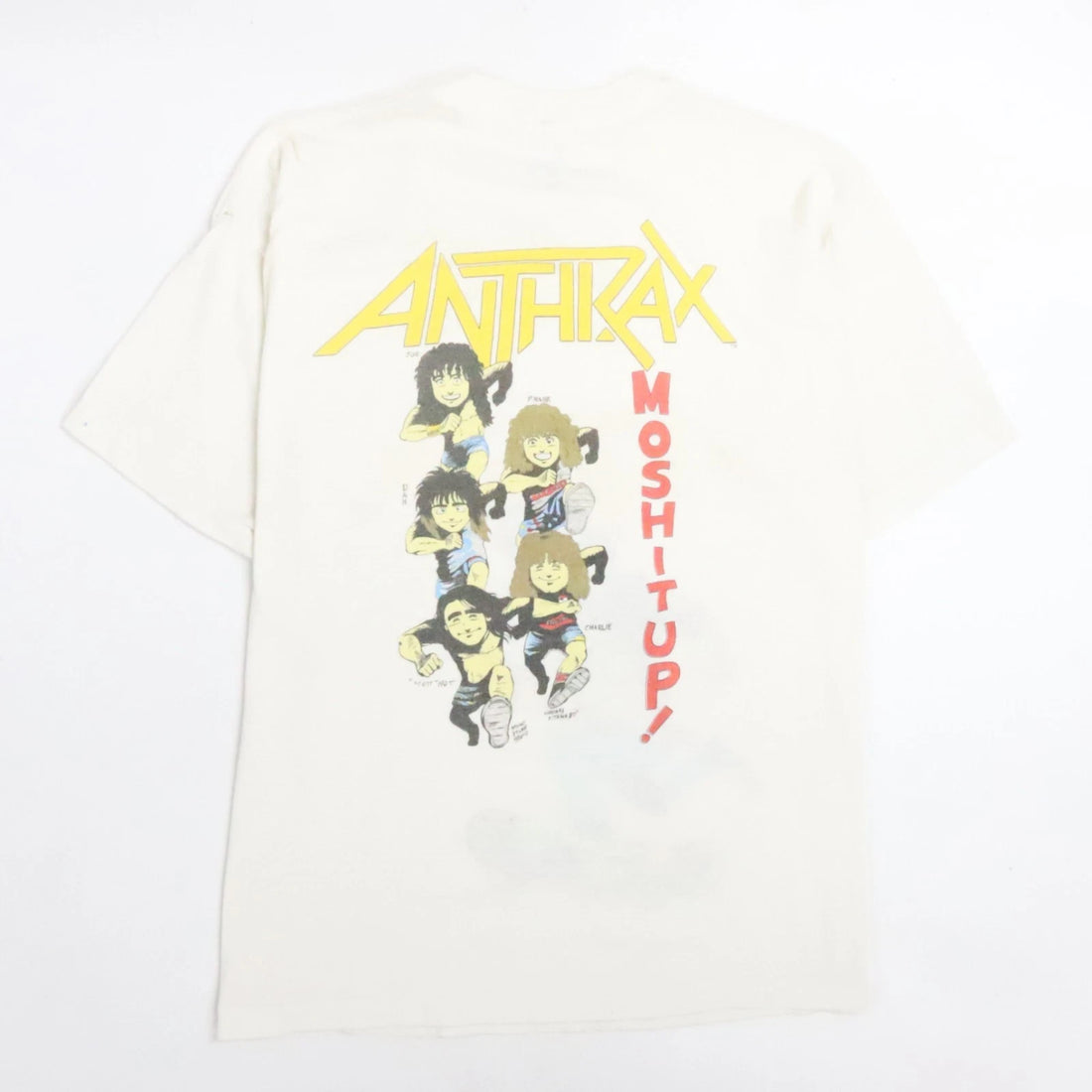 Vintage Anthrax Mosh It Up T-Shirt Size XL 1987 80s
