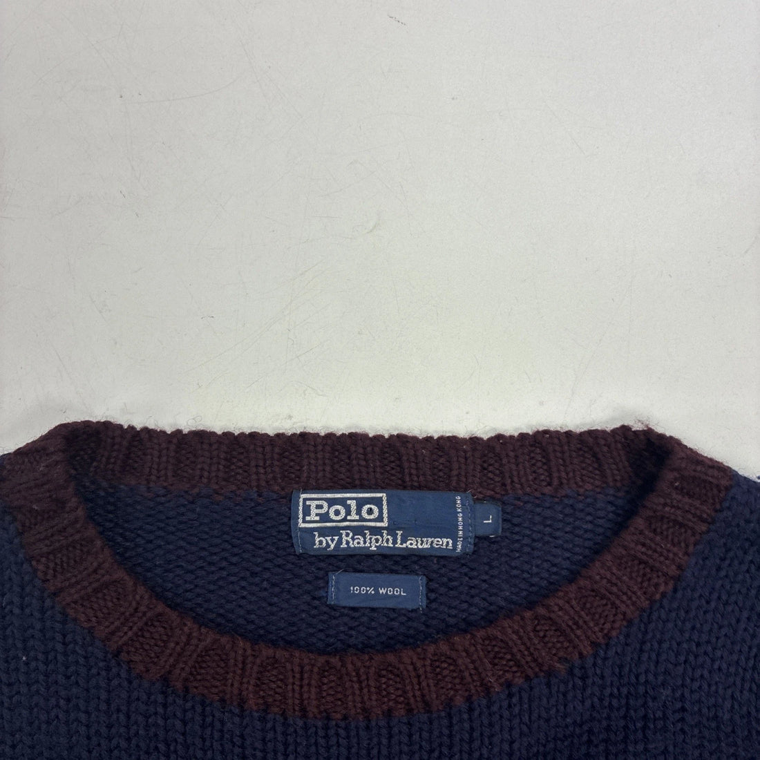 Vintage Polo Ralph Lauren Wool Sweater Size Large