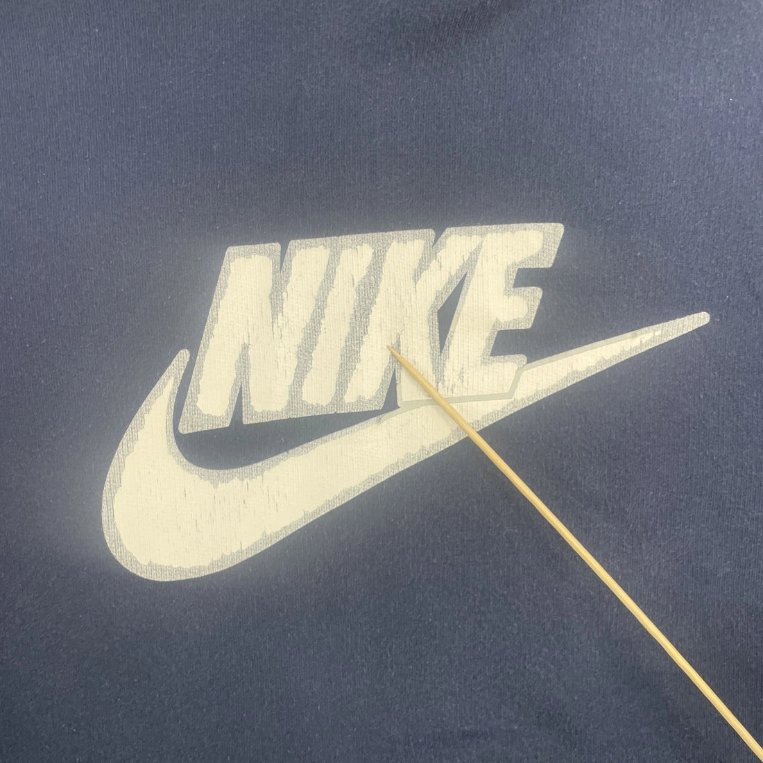 Vintage Nike Sweatshirt Hoodie Size Large Blue