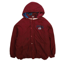 Vintage Colorado Avalanche Starter Puffer Jacket Size XL NHL