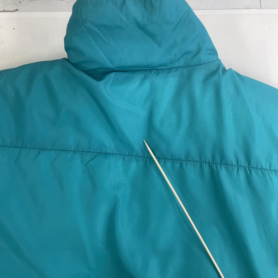 Vintage Columbia Puffer Bomber Jacket Womens Size XL Insulated Reversible