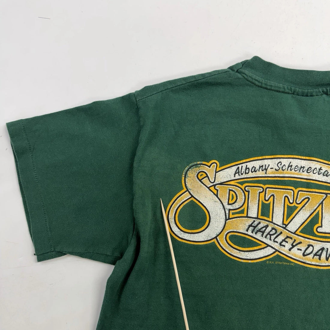 Vintage Harley Davidson Owners Group T-Shirt Size Medium Green