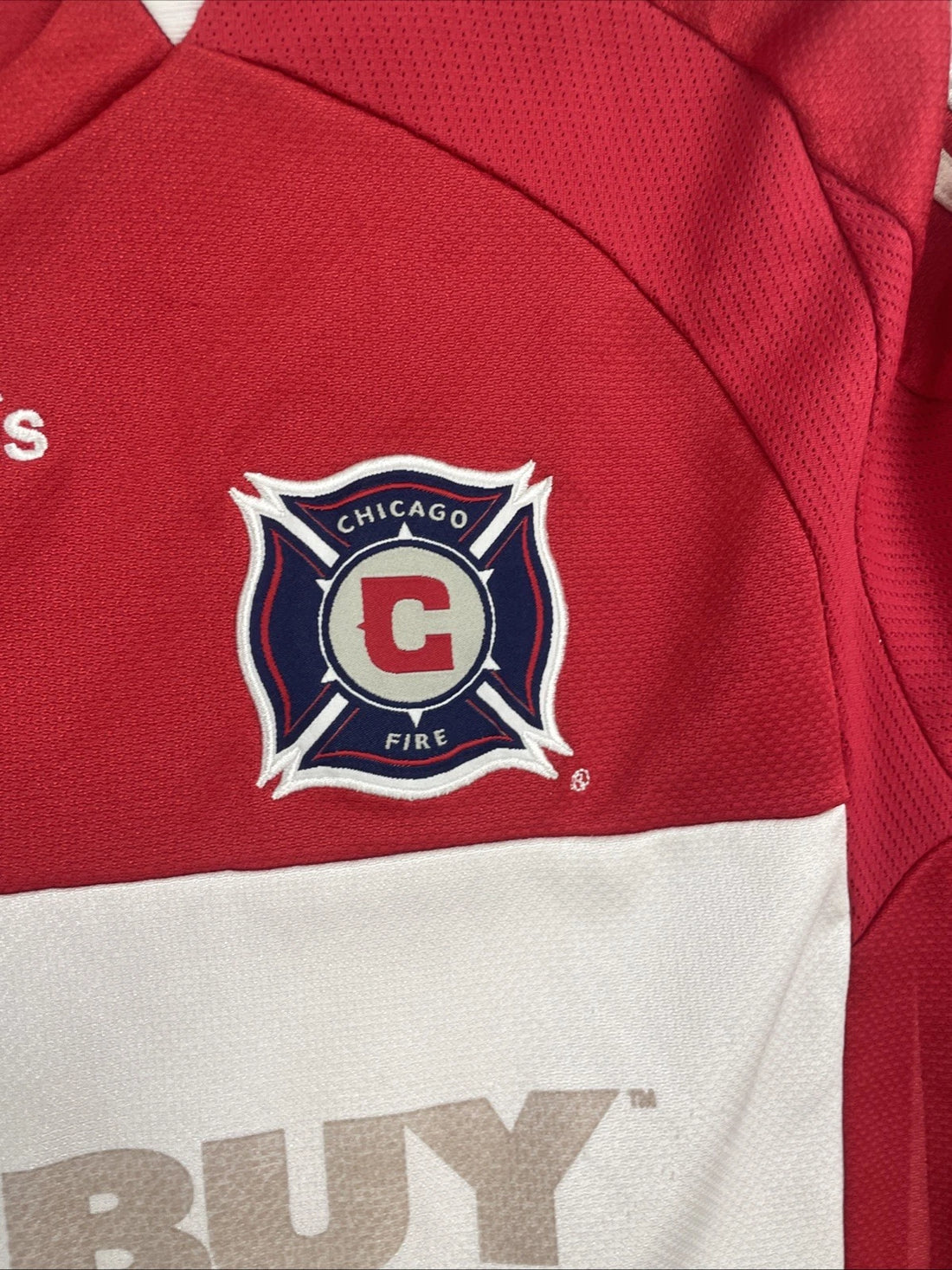 Chicago Fire Adidas Soccer Football Jersey Size Large 2008 MLS