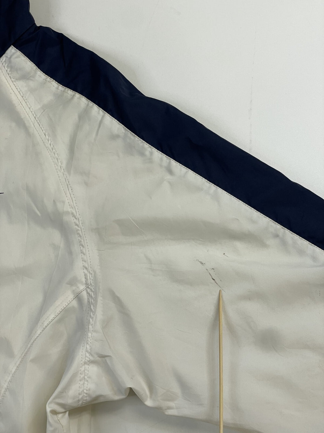 Vintage Nike Windbreaker Light Jacket Size Medium White