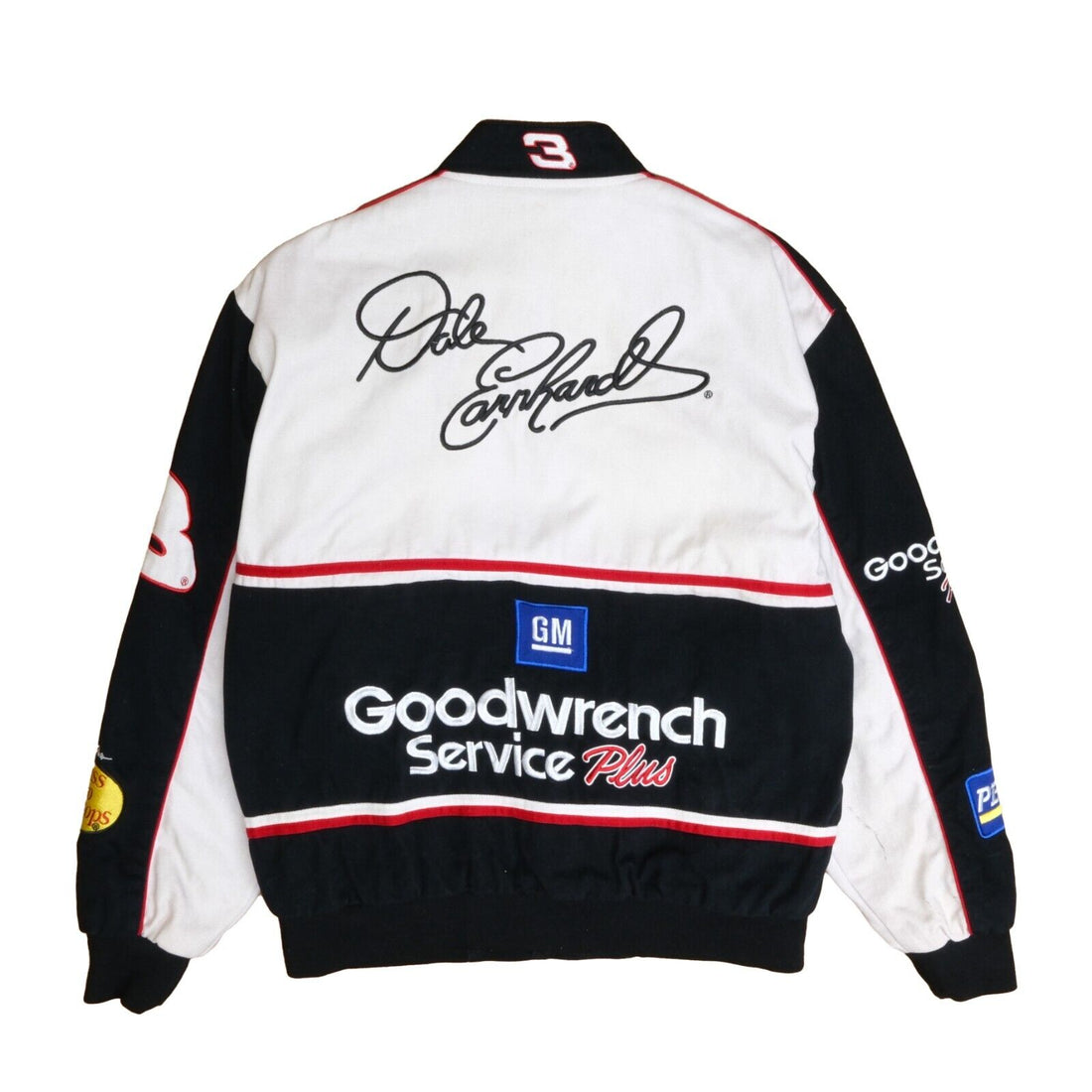 Vintage Dale Earnhardt Goodwrench Service JH Design Racing Jacket Larg