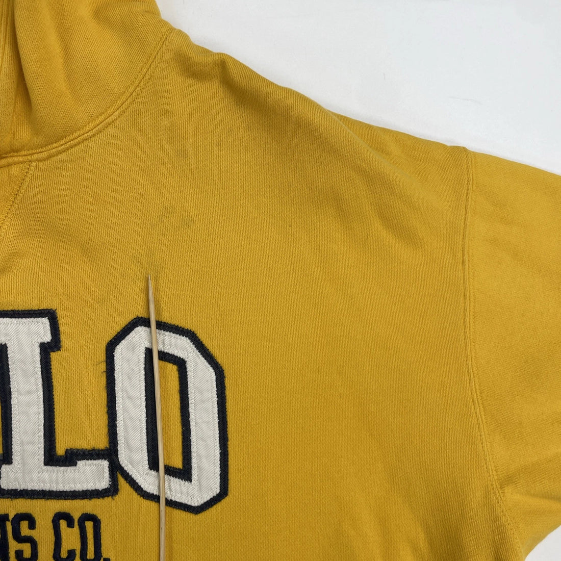 Polo Jeans Ralph Lauren Sweatshirt Hoodie Size XL Yellow