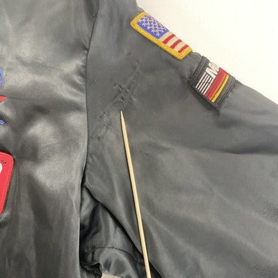 Vintage National Powerboat Association Racing Patch Bomber Jacket Large Medium