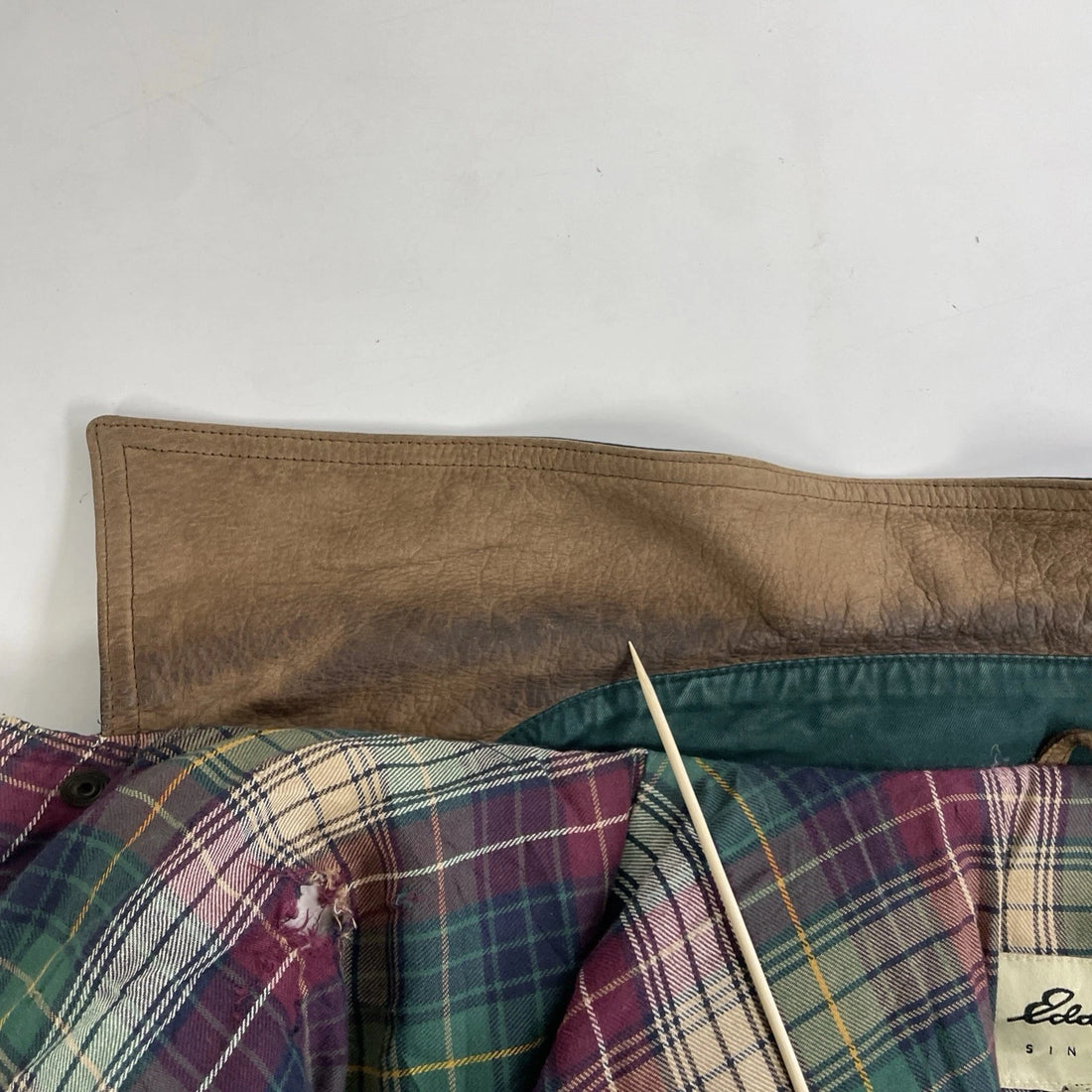 Vintage Eddie Bauer Coat Jacket Size XL Green Down Insulated