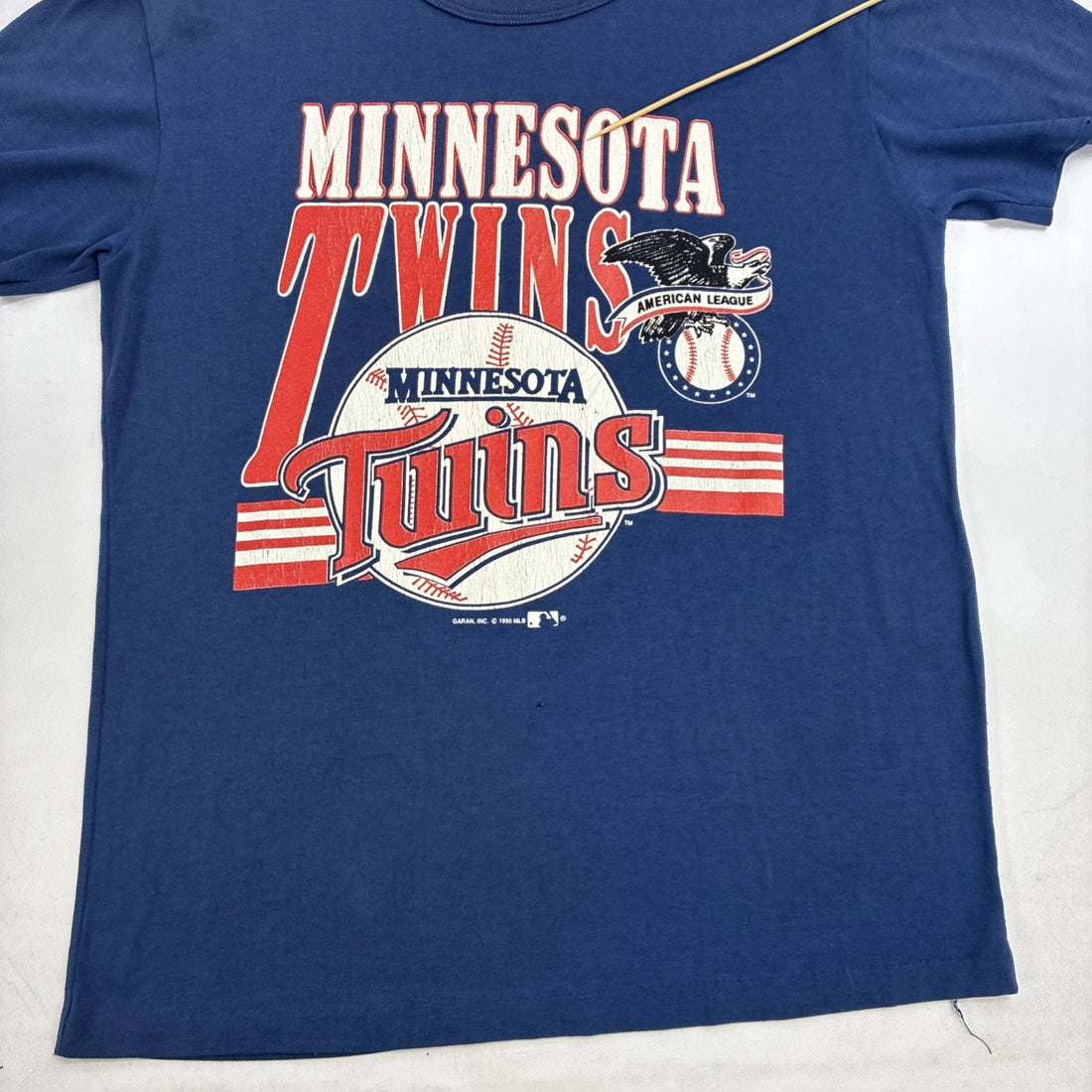 Vintage Minnesota Twins T-Shirt Size Medium 1990 90s MLB