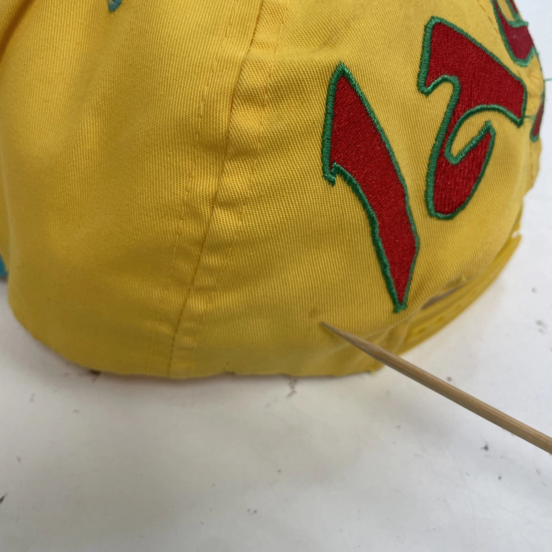 Vintage Aladdin Lago Blockhead Disney Snapback Hat Cap OSFA 90s