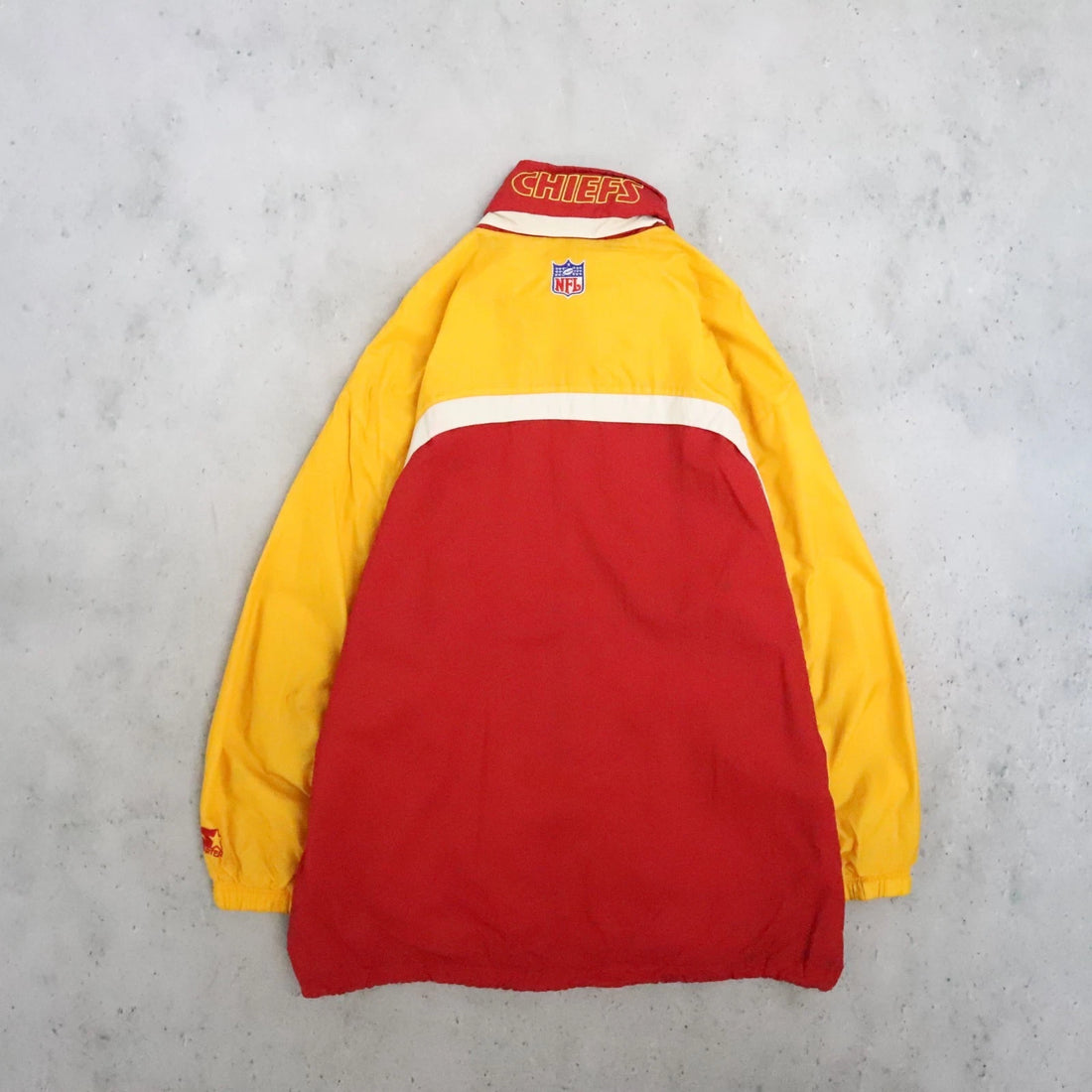 Vintage Kansas City Chiefs Starter Windbreaker Light Jacket Size 2XL NFL