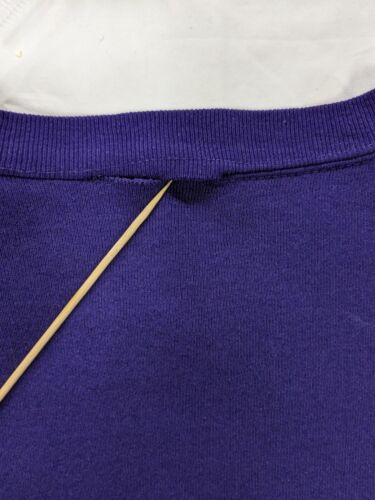 Vintage Minnesota Vikings Nutmeg Sweatshirt Crewneck Size XL Purple NFL