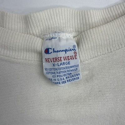 Vintage John Carroll Champion Reverse Weave Crewneck Sweatshirt Size XL 90s