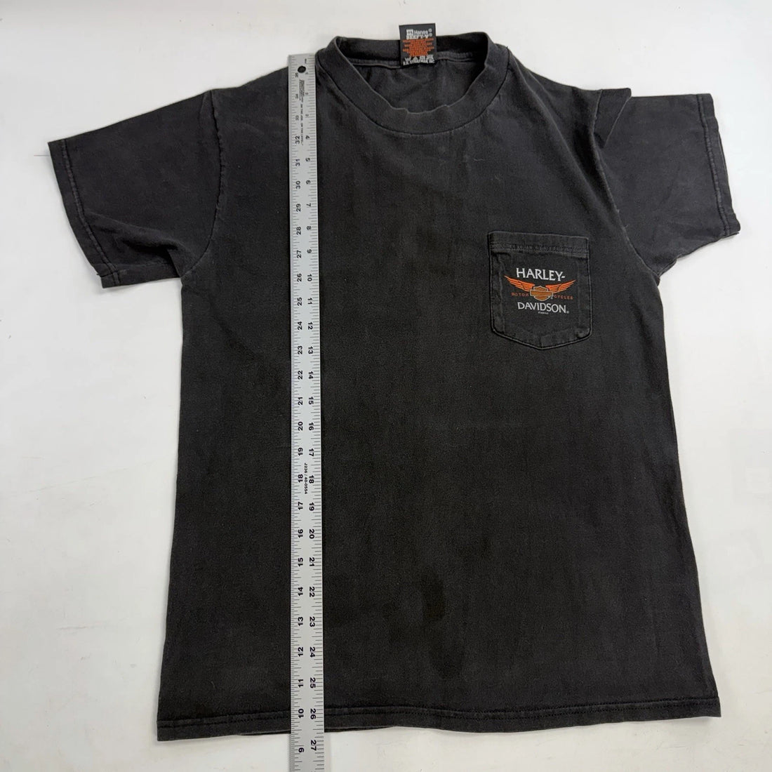 Vintage Harley Davidson St Thomas Pocket T-Shirt Size Medium