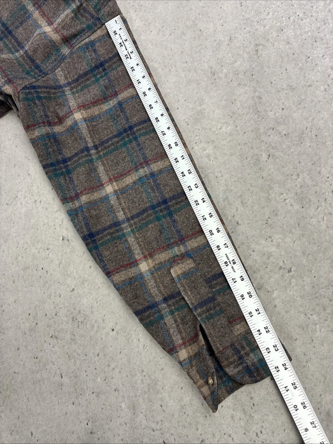 Vintage Pendleton Wool Lodge Button Up Shirt Size XL