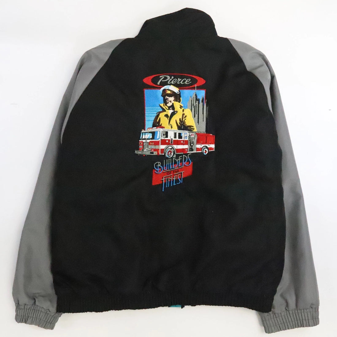 Vintage Pierce Builders Of The Finest Bomber Jacket Size 2XL