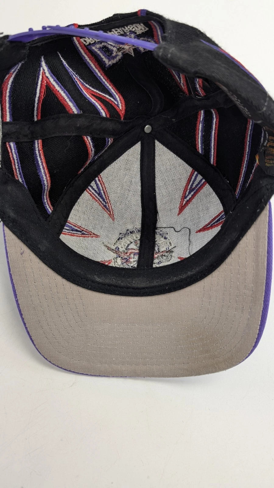 Vintage Toronto Raptors The Claw Drew Pearson Snapback Hat OSFA 90s NBA