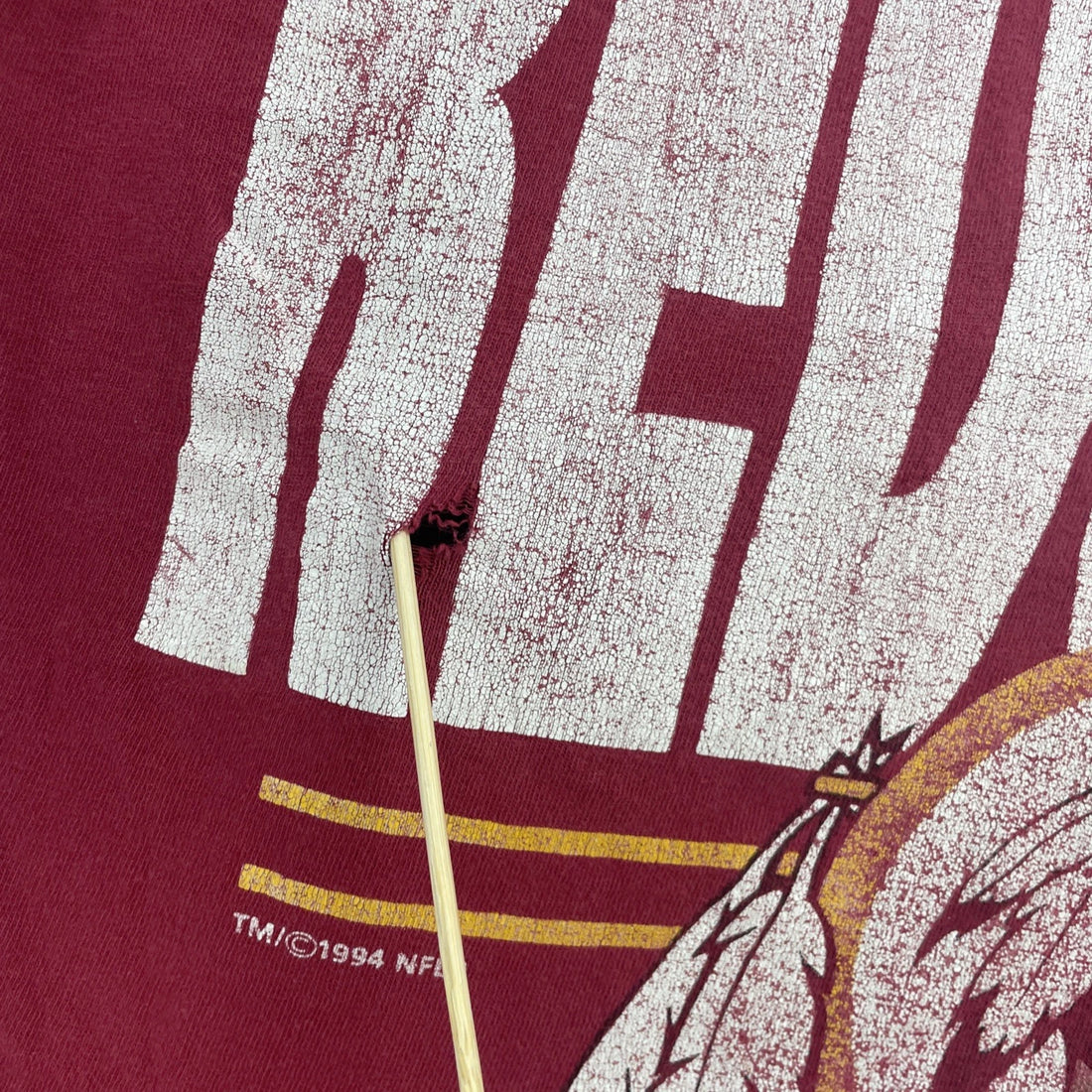 Vintage Washington Redskins T-Shirt Size Large NFL