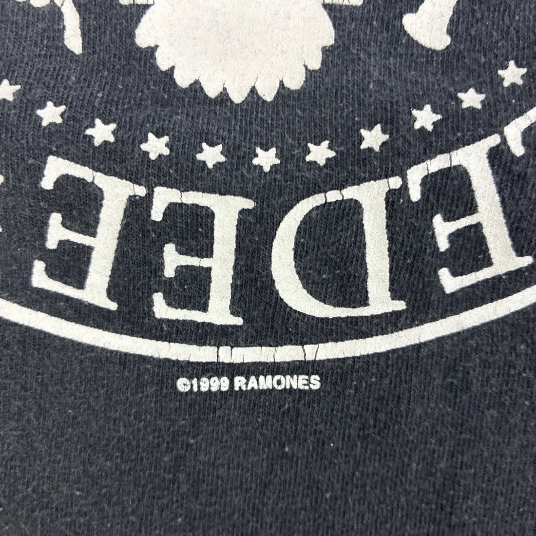 Vintage Ramones Hey Ho Let's Go T-Shirt Size XL 1999 90s
