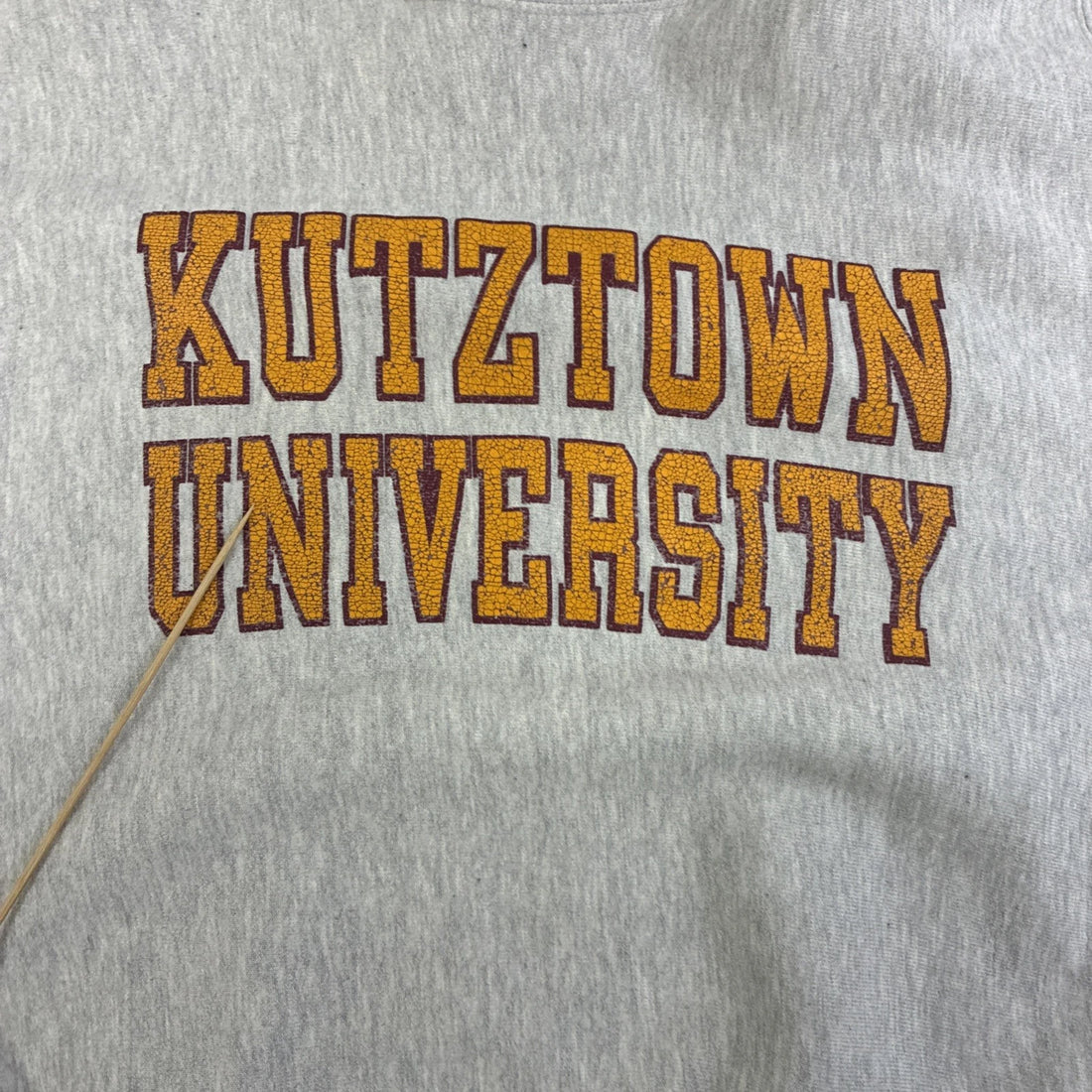 Vintage Kutztown University Champion Reverse Weave Sweatshirt Size Large 90s