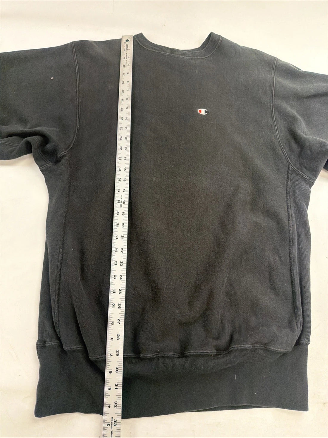 Vintage Champion Reverse Weave Crewneck Sweatshirt Size 2XL Black 90s