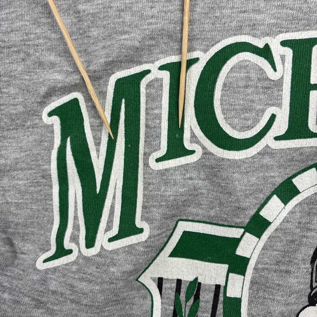 Vintage Michigan State Spartans Crewneck Sweatshirt Size Medium 90s NCAA