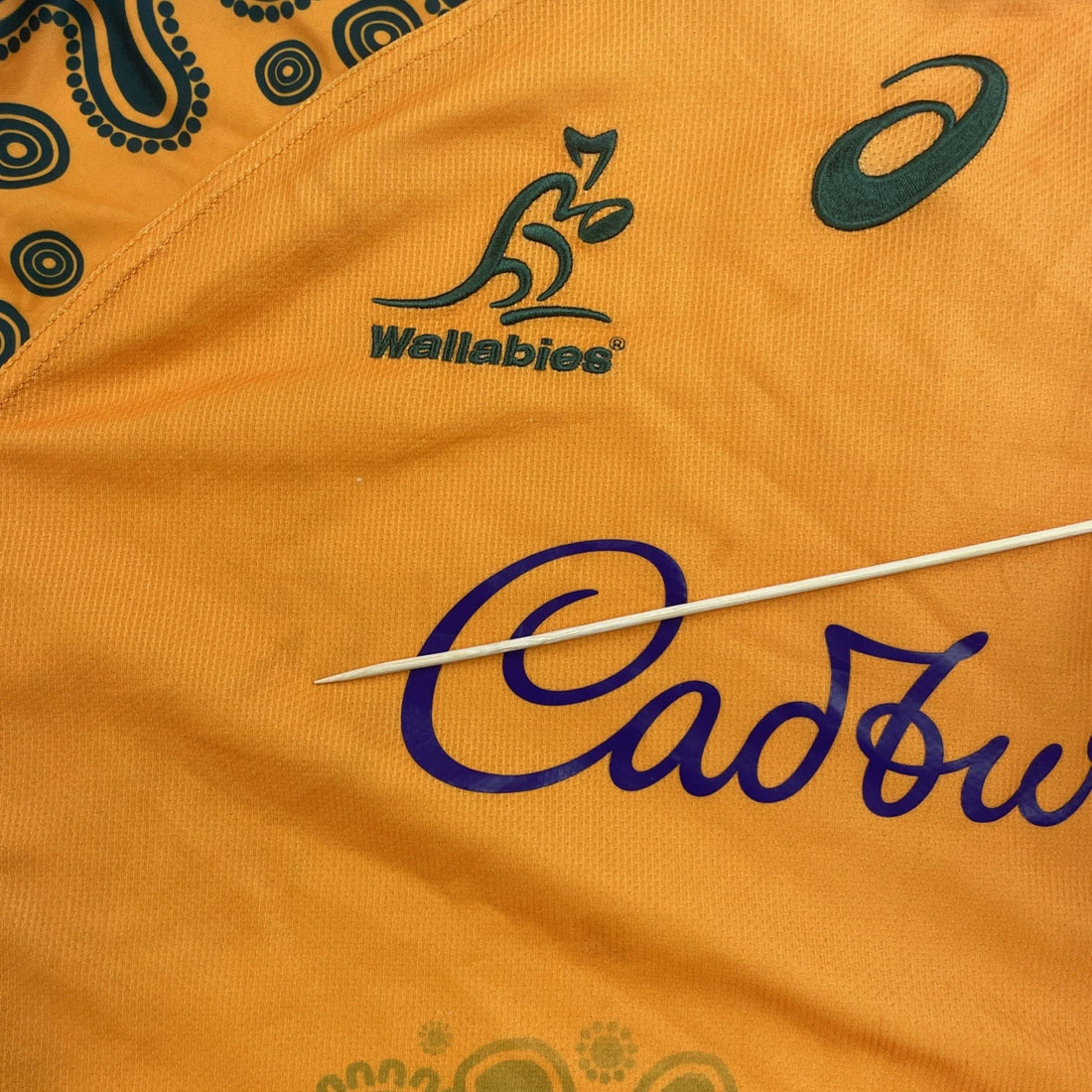 Australia Wallabies Asics Rugby Jersey Size 2XL
