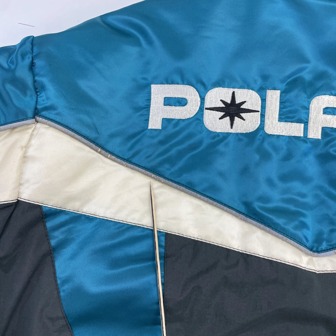 Vintage Polaris Snowmobile Racing Jacket Size Large