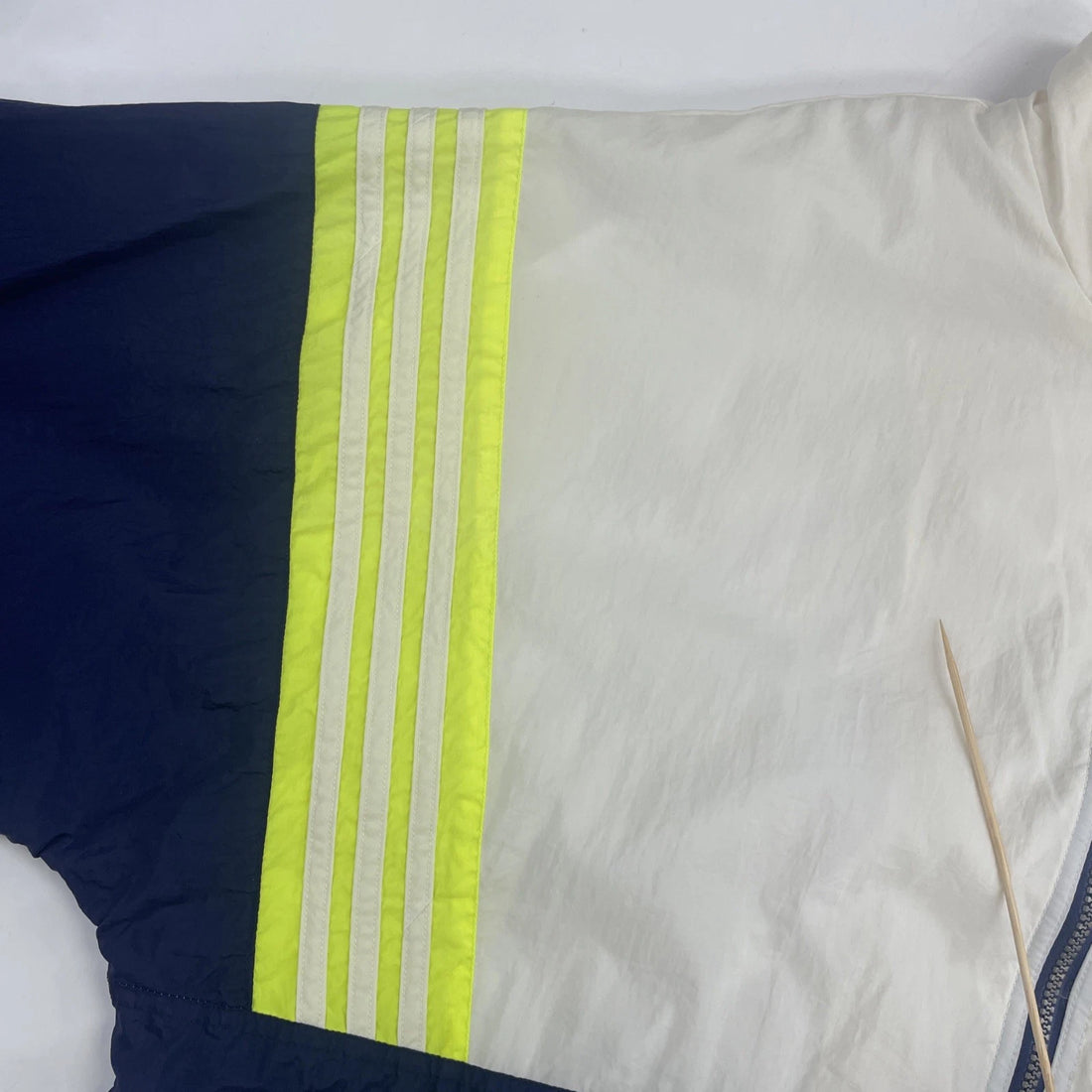 Vintage Adidas Windbreaker Light Jacket Size XL White