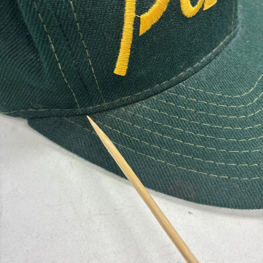 Vintage Green Bay Packers Script Wool Snapback Hat Cap OSFA NFL