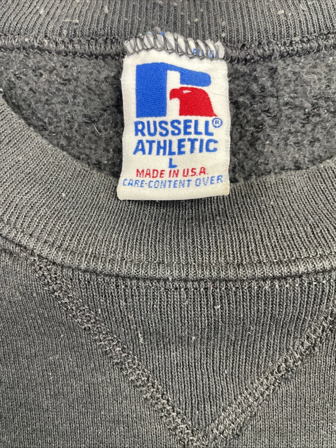 Vintage Walsh College Russell Athletic Crewneck Sweatshirt Size Large 90s