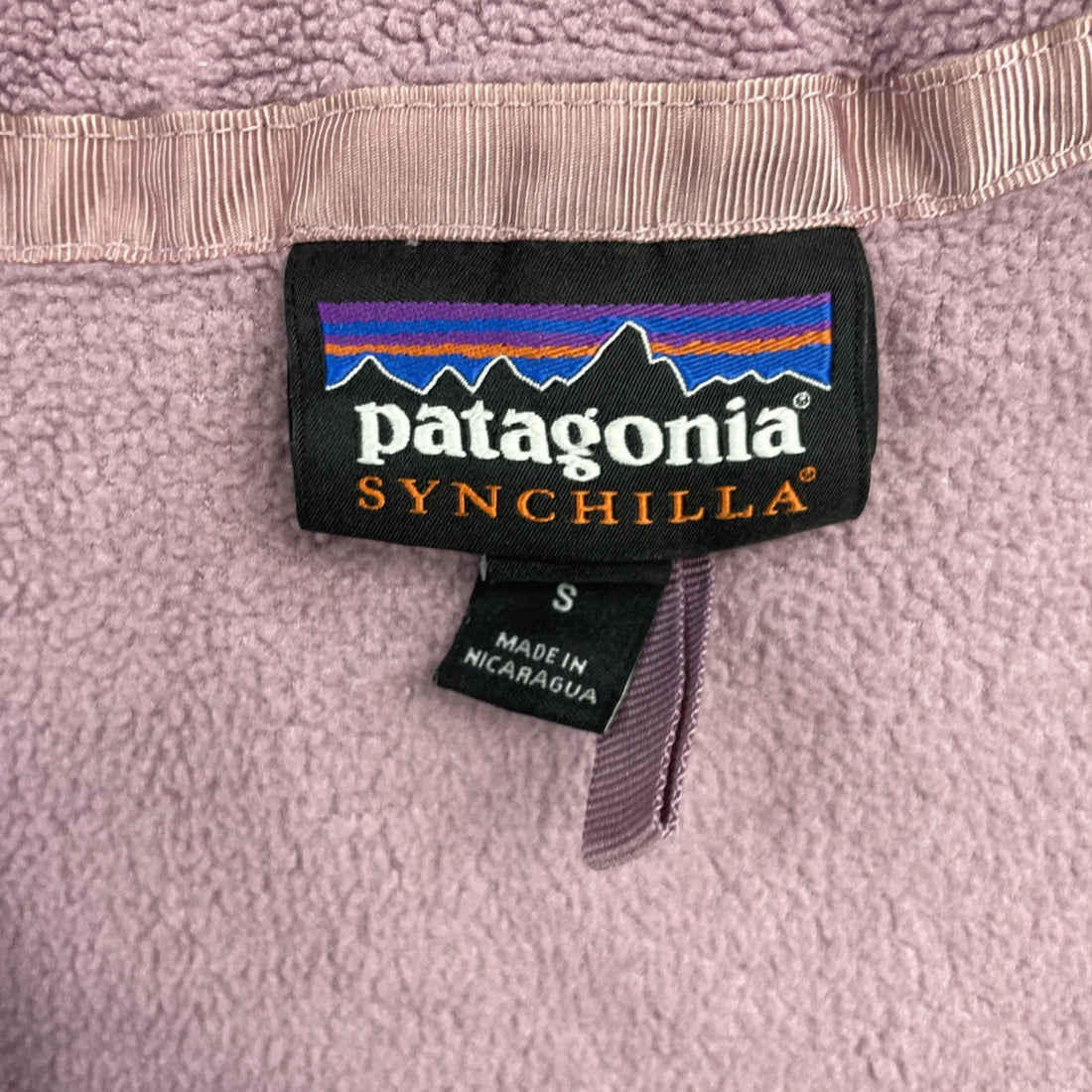 Patagonia Synchilla Fleece Jacket Womens Size Small Pink