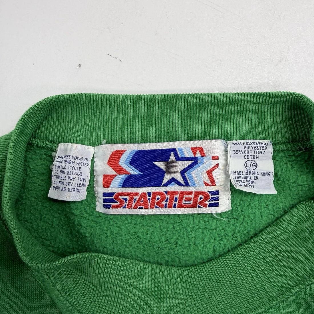 Vintage Saskatchewan Roughriders Starter Crewneck Sweatshirt Size Large 90s CFL