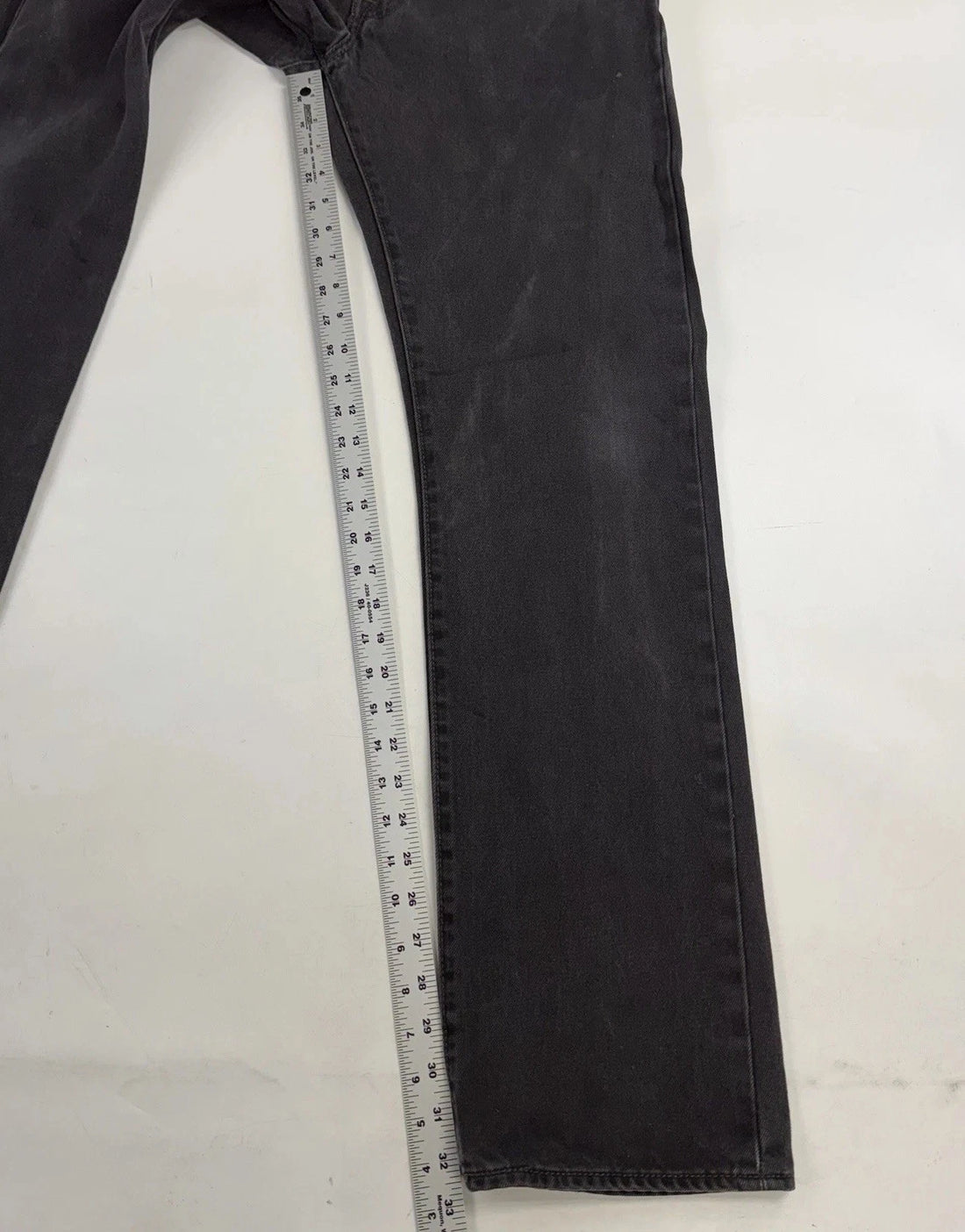 Levi Strauss & Co 501 Denim Jeans Pants Size 34 X 34 Black 00501-0660