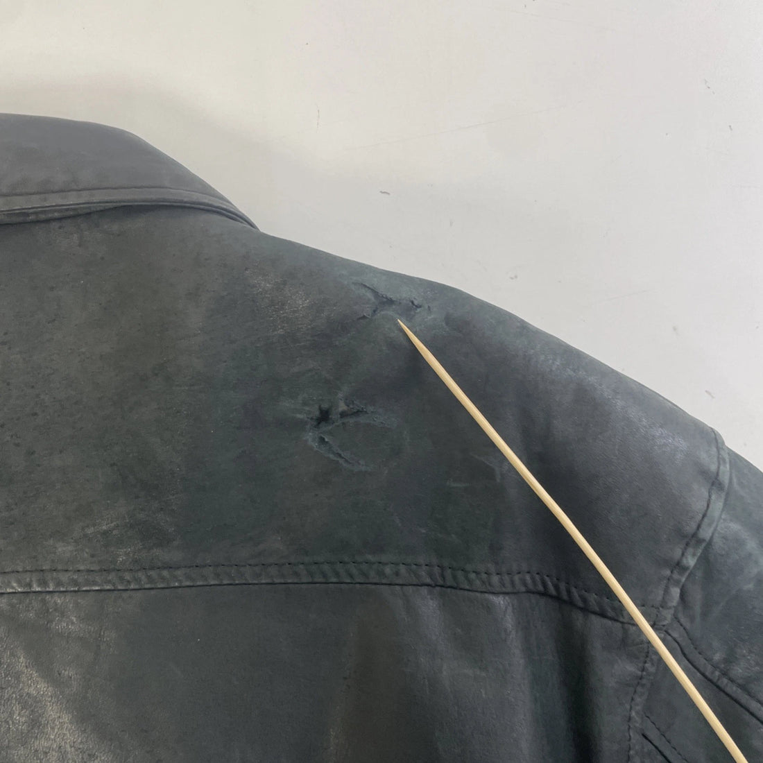 Vintage U2 Wear Me Out Leather Bomber Jacket Size 2XL