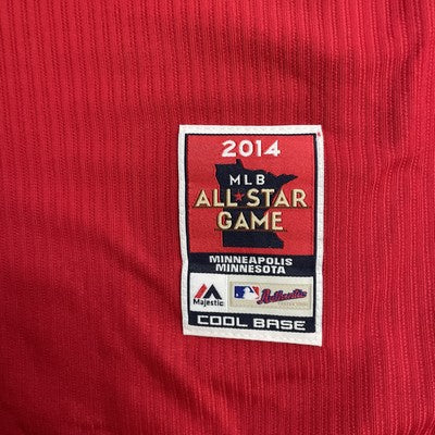 American MLB All Star Game 2014 Authentic Majestic Jersey Size 48 NWT