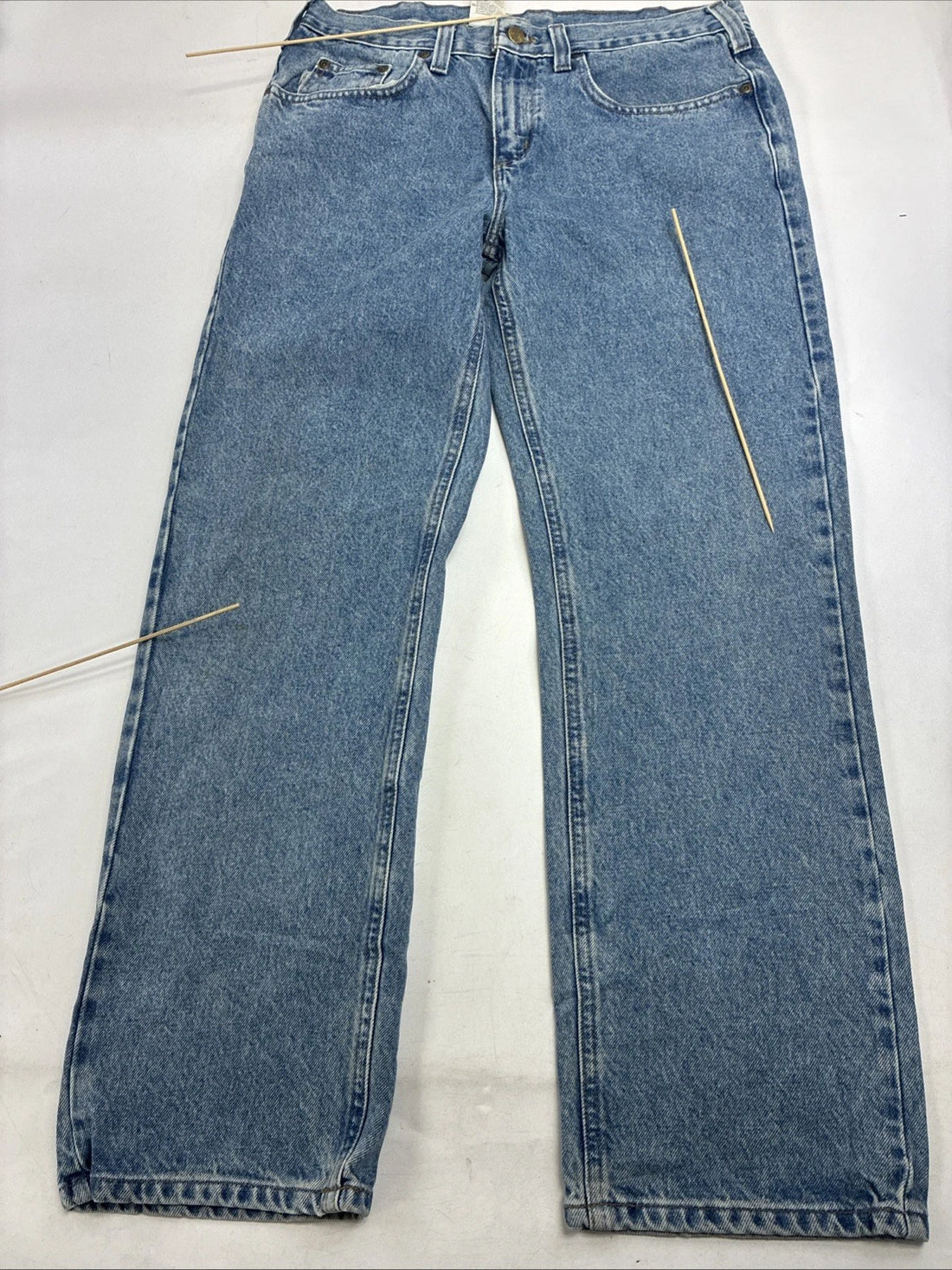 Carhartt Work Denim Jeans Pants Size 34 X 30 Blue