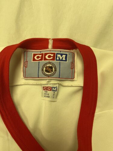 CCM, Shirts, Washington Capitals Vintage Yellow Nhl Ccm Hockey Jersey  Size Xl