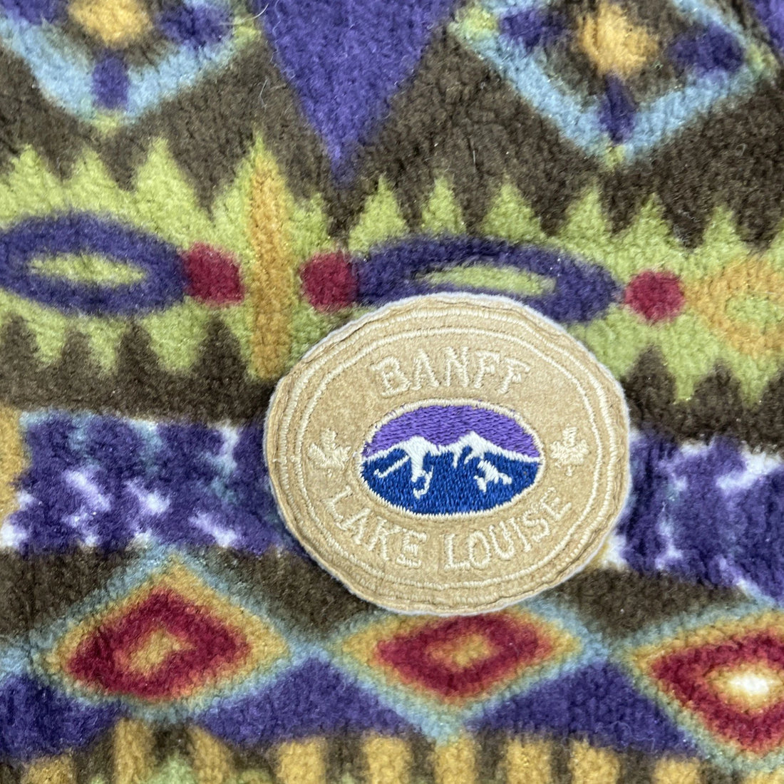 Vintage The Shirt Company Aztec Fleece Jacket Size Large