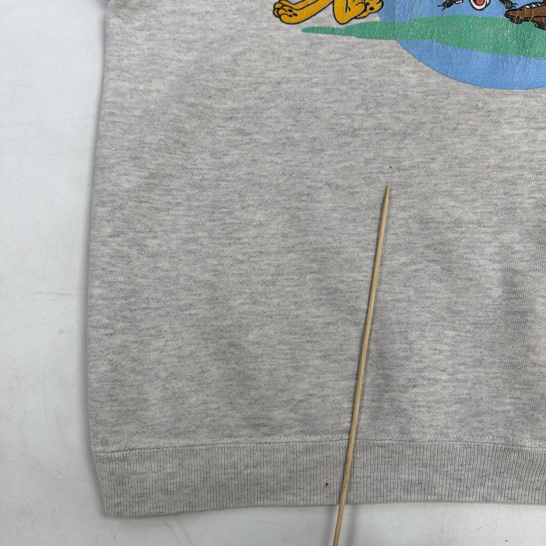 Vintage Mickey Mouse Disney Football Crewneck Sweatshirt Size XL