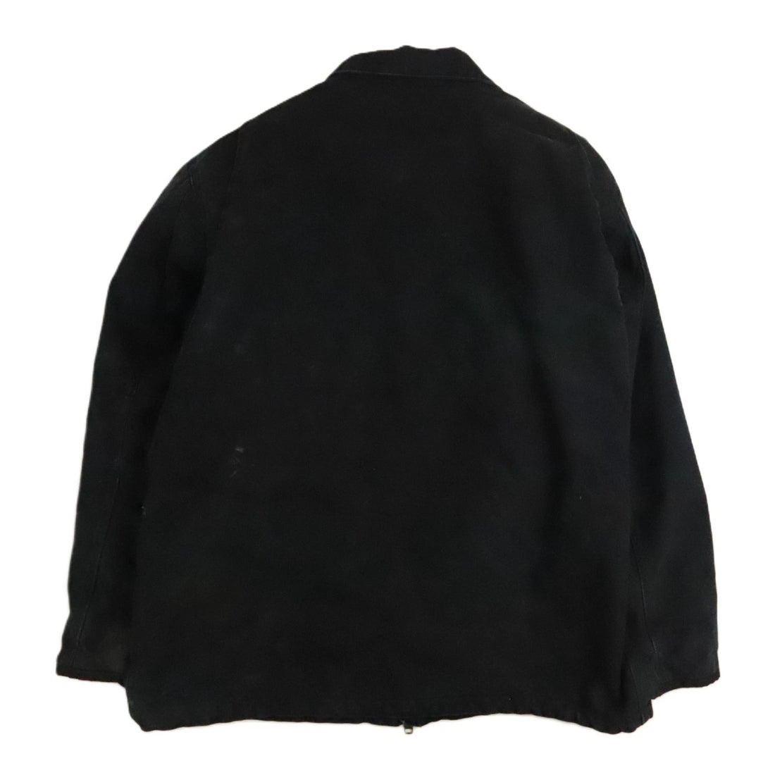 Carhartt Canvas Work Jacket Size XL Black Sherpa Lined
