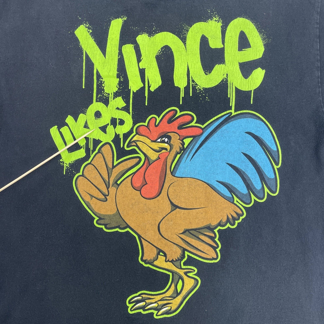 Vintage DX Vince Likes Wrestling T-Shirt Size Large D-Generation X WWE