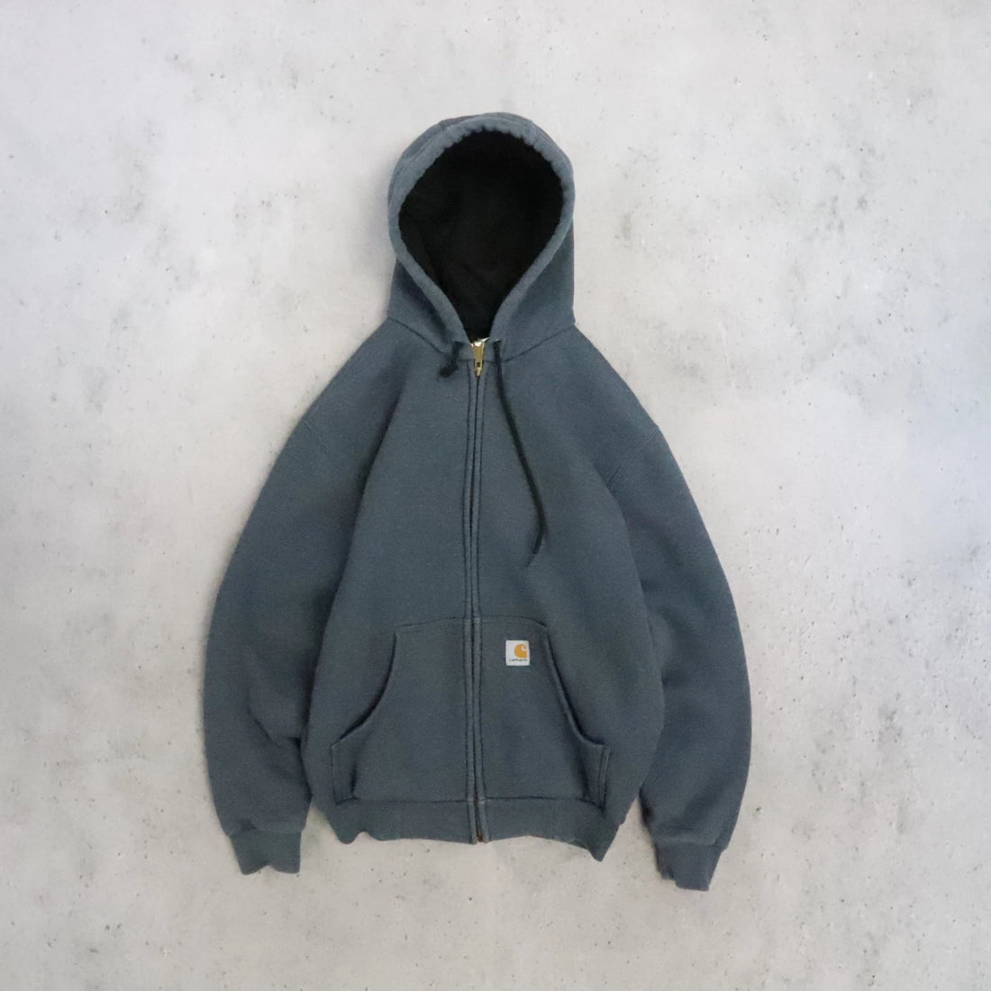 Vintage Carhartt Thermal Lined Sweatshirt Hoodie Size Small