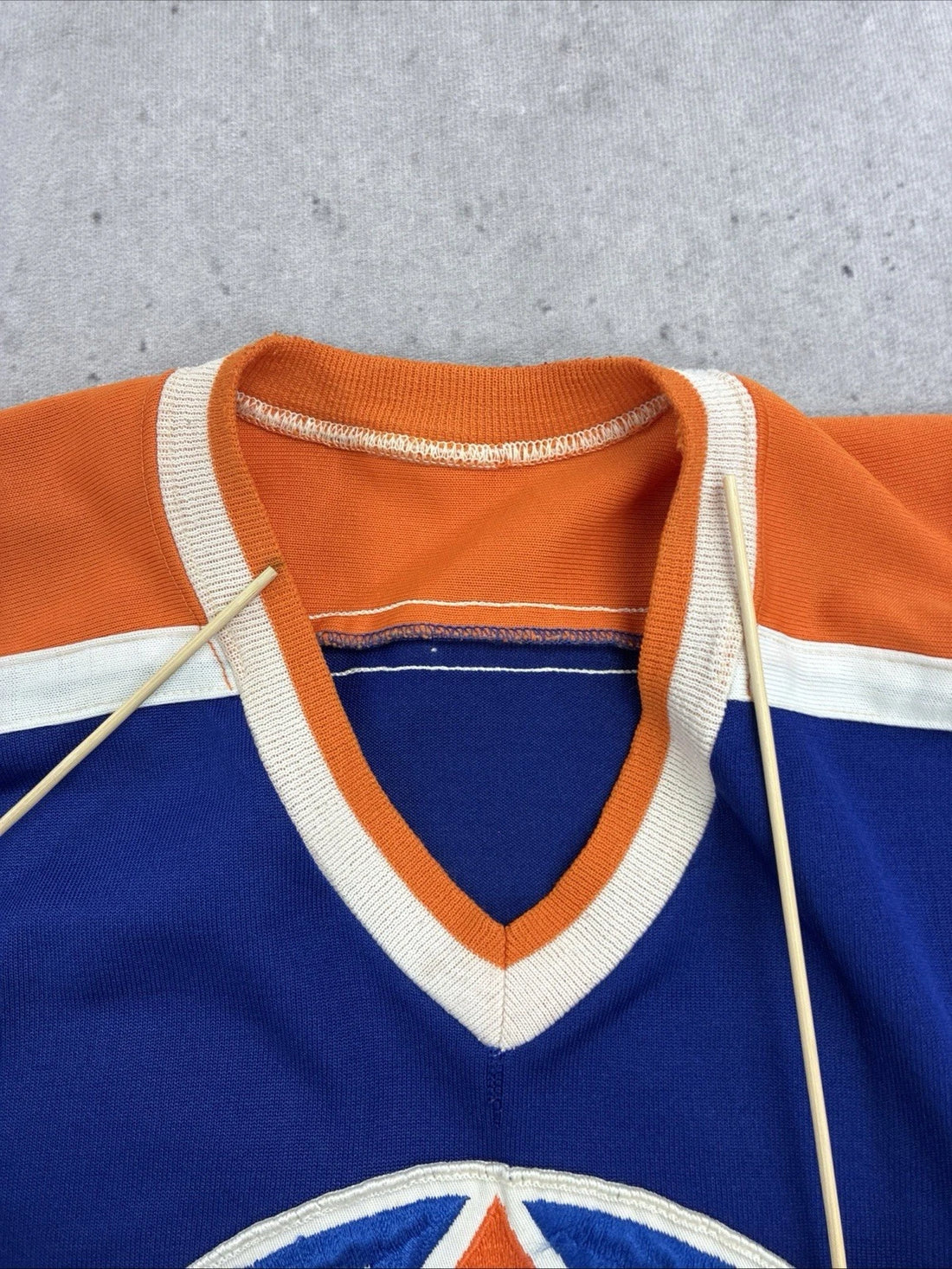 Vintage Edmonton Oilers Wayne Gretzky Sandow Jersey Size Small 80s NHL