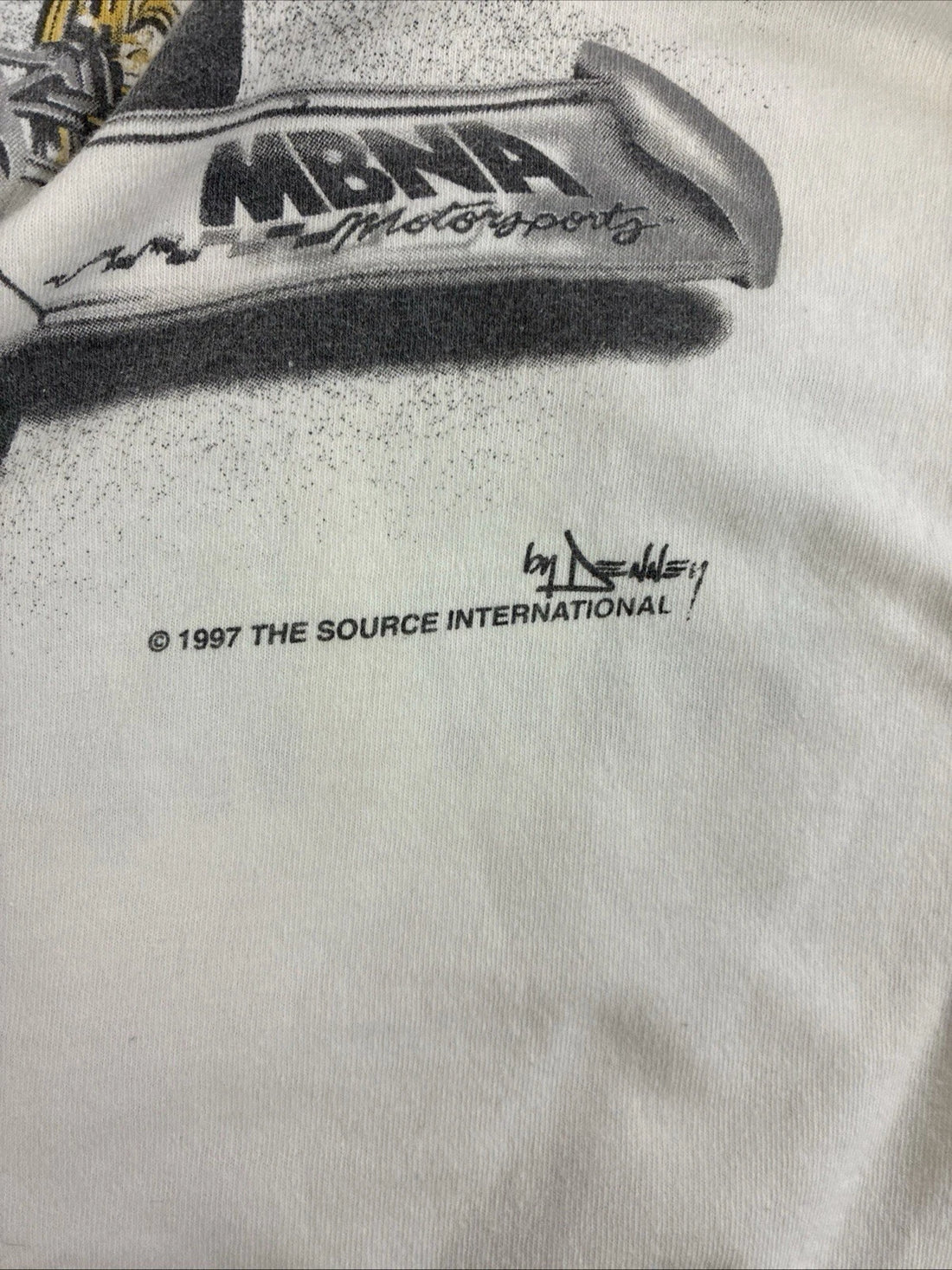 Vintage Racing The Way It Was The Way It Is T-Shirt Size XL 90s